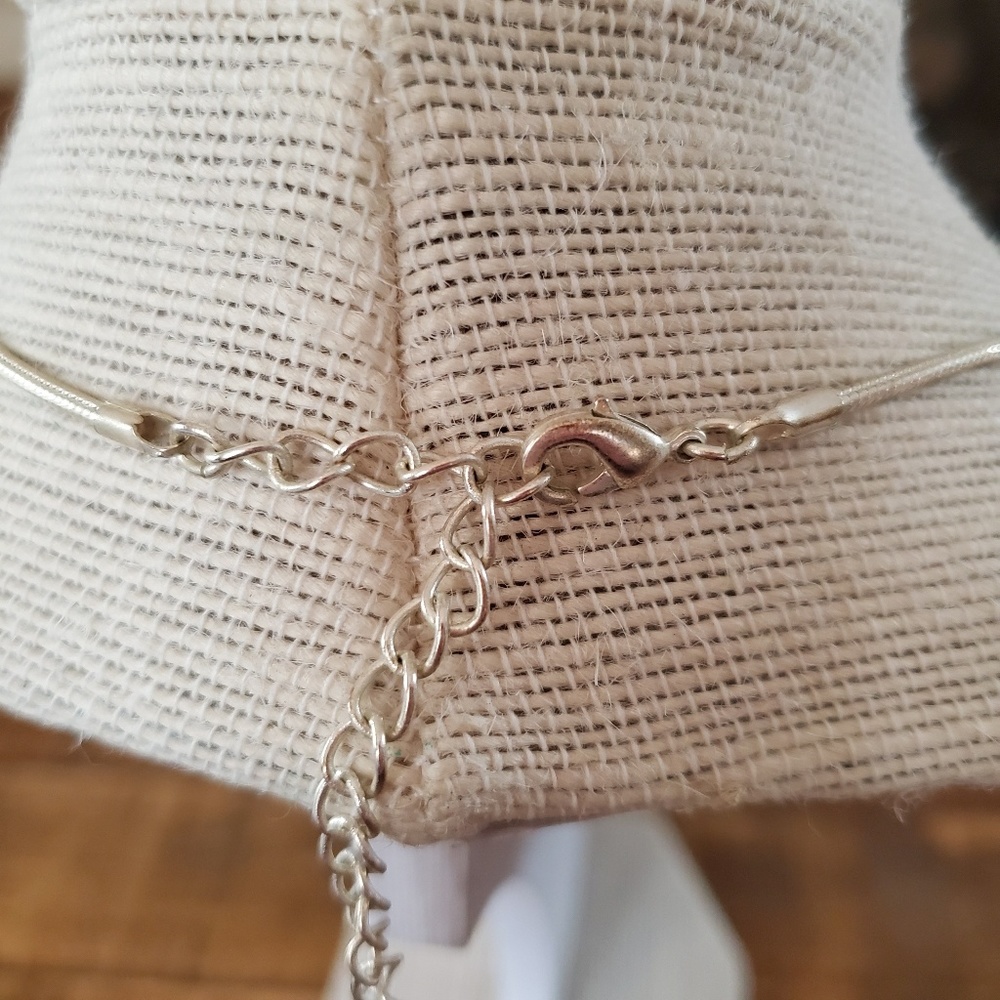 🇺🇸Silver Pendant Necklace - Picture 5 of 7